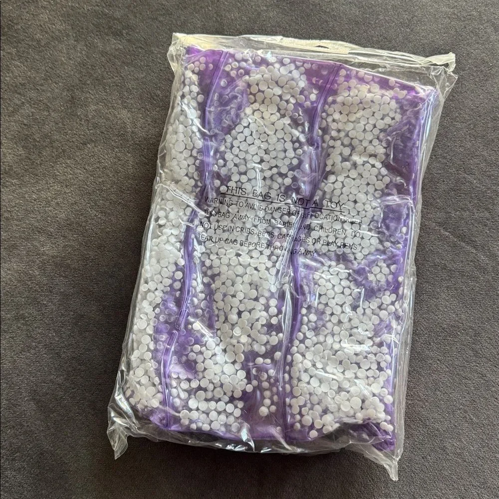 Purple Inflatable Bubble BackPack Foam Ball New in Packaging One Size NEW